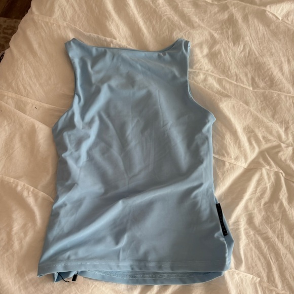 Missguided Soft Matte Seamless Slash Top - Picture 2 of 2
